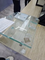 Verre de construction plat coloré Qianhui QH-TP sur mesure 3,5-19 mm pour extérieur, hôtel, industrie, sécurité, décoration, pare-balles, complet