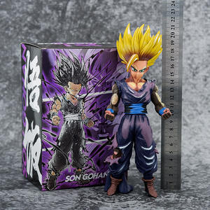 Vente chaude Dragoned Balls Version manga Manga Couleur Gohan Couleur chocolat Noir Édition Stealth Battle Damage Modèle en boîte - Product Image 2