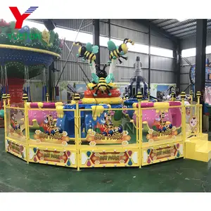 Factory Direct Honey Cup Rides Rotate Kiddie Rides