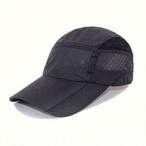 Casquette de baseball personnalisée à séchage rapide, imperméable en nylon, pour activités de plein air, course estivale, non structurée, à calotte souple - Product Image 1