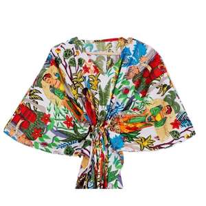 Nuevo Vestido Kaftán de Algodón Estilo Bohemio, Ligero, Estampado, Ideal para el Verano, Excelente Precio - Product Image 3