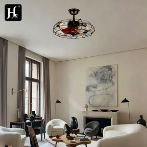 20 inch industrial style modern bedroom decoration <b>remote</b> <b>control</b> with 6-speed fan and <b>light</b> - Product Image 6