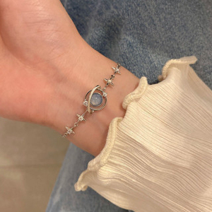 Bracelet géométrique tendance en CZ pour femmes, bracelet en zircon esthétique, accessoires de bijoux tendance TikTok - Product Image 6