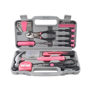 Hand <b>Tool</b> Kit 20 Piece Steel <b>Tools</b> Set With Tape Measure Hammer Screwdrivers For Home Repair - Product Image 1