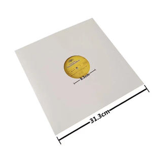 Funda de Cartón para Discos de Vinilo de 12 Pulgadas, Gruesa, Impermeable, Antipolvo, Con o Sin Orificios, Funda Protectora de Papel para Almacenamiento de LP en Casa - Product Image 1