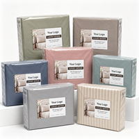 Ensemble de draps Premium 6 pièces ensemble de literie de luxe pour hôtel ensemble de draps rafraîchissants pour la maison