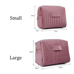 Custom Velvet Large-Capacity Makeup <b>Bag</b>, Travel Storage Pouch, Cosmetic Organizer Perfect for <b>Bridesmaids</b>, Parties and Birthdays - Product Image 2