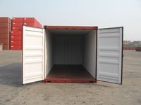 Conteneur sec d'occasion bon marché 20 pieds 40 pieds Conteneur d'expédition navigable disponible à la vente à Qingdao