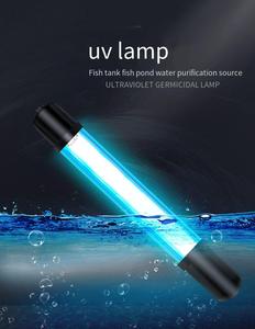 Submersible 5W ~ 13W stérilisateur <span class=keywords><strong>UV</strong></span> ultraviolet lumière désinfection de l'eau Aquarium réservoir de poissons <span class=keywords><strong>lampe</strong></span> d'étang <span class=keywords><strong>pour</strong></span> salon et bureau - Product Image 5