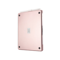 Clavier sans fil ultra-fin rotatif à 360 degrés avec pavé tactile compatible avec iPad Pro 11 pouces 2022/2021/2020/2018, fabriqué en plastique