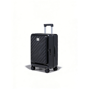 Valigia Rigida da 20/24 Pollici con Apertura Frontale e Ruote Girevoli, Bagaglio a Mano di Grande Capacità per Viaggi d'Affari - Product Image 5