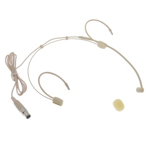 Micrófono de auriculares unidireccional para EW G3 <span class=keywords><strong>G4</strong></span> ULX SLX QLX TA4F 4Pin 3Pin Audio-Technica 3,5mm Jack Wireless BeltPack MiCWL OM68 - Product Image 1