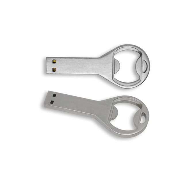 Kdata Custom Metal USB 2.0 Flash Drive Mini Bottle Opener Pendrive 128GB 8GB 64GB 32GB Capacities Free Logo Wholesale Price New
