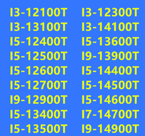 I3 12100T <span class=keywords><strong>I5</strong></span> 12500T 13500T I7 12700T 13700T I9 12900T CPU nueva y usada para vender - Product Image 5