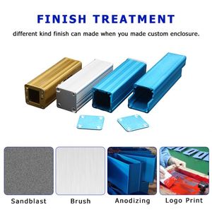 <b>Metal</b> Car Battery Tester <b>Box</b> Case Manufacturer Custom Industrial Anodized Aluminum Electronic Led Controller Enclosures - Product Image 4