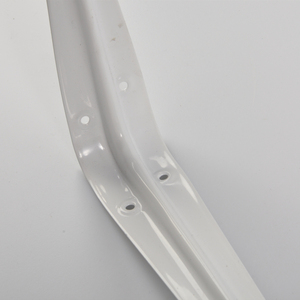 Heavy Duty <strong>White</strong> Iron Metal Shelf Support <strong>Brackets</strong> - Product Image 2