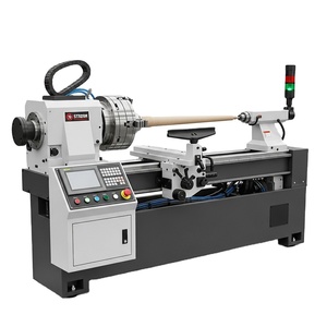 Hot <b>Sale</b> CNC <b>Wood</b> <b>Lathe</b> Machine High Precision Automatic Manual <b>Wood</b> <b>Turning</b> Furniture Decorative Industrial Use 220V/110V 1 - Product Image 1