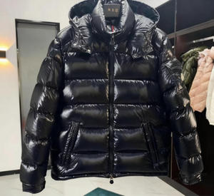 Nuova Giacca Invernale da <span class=keywords><strong>Uomo</strong></span> con Collo Alto e Imbottitura in Cotone, Colore Unico - Product Image 5
