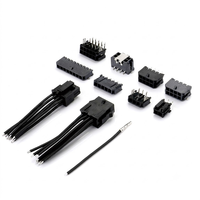 Connecteur de broches SMT à angle droit double rangée pour montage sur PCB, pas de 3,0 mm, contact en laiton, personnalisé, 250 V, IP20, Molex 43045