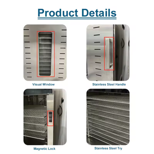 Công Suất Lớn Cửa Đôi Điện Kỹ Thuật Số Máy Sấy Thực Phẩm Với 24 Khay Thương Mại Trái Cây Và Rau Khô Dehydrator - Product Image 6