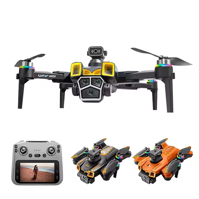 New A19 Pro Fpv Drone Brushless Motor Rc Remote Controller With Screen Wifi Follow Me Headless Mode Dron for Outdoor