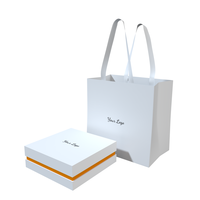 Caja de Joyería Reciclable de Alta Gama Personalizable, Apta para Pulseras y Collares, con Logotipo Personalizado y Sistema de Extracción Manual