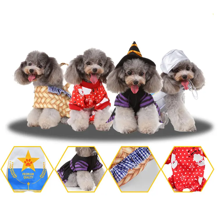 Groothandel Hondenjassen Pet Kerst Winter Kleding Hond Jassen Huisdier Kleding Voor Hond