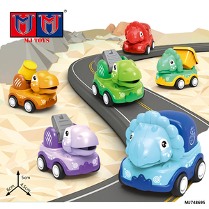 Hot Bán New Ma Sát Điện Kéo Trở Lại Khủng Long Phim Hoạt Hình Xe Đồ Chơi Thiết Lập Chức Năng Quán Tính Xe Tải Máy Bay Cho Trẻ Em Vui Vẻ - Product Image 5