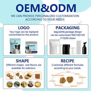 Suppléments à mâcher OEM pour le soulagement des démangeaisons des chiens, quercétine + propolis d'abeille, soutien immunitaire, suppléments pour chiens de marque privée de marque privée - Product Image 4