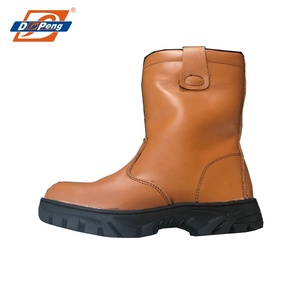 Stivali di Sicurezza Invernali di Alta Qualità, Impermeabili, Caldi, in Pelle Marrone, Senza Lacci, <span class=keywords><strong>con</strong></span> <span class=keywords><strong>Pelliccia</strong></span> - Product Image 3