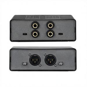 Aislador de Ruido Profesional de Audio y Video de Metal, Micrófono de Condensador XLR de Doble Canal, Equipo Mezclador para Guitarra Eléctrica - Product Image 3