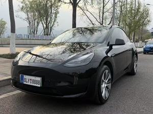 Voitures électriques d'occasion <span class=keywords><strong>Tesla</strong></span> <span class=keywords><strong>Model</strong></span> <span class=keywords><strong>Y</strong></span> 2023 noires, 50 000 km, bon état, sans accident, conduite à gauche, SUV pour l'exportation - Product Image 5