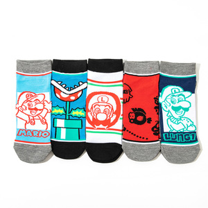 Calcetines <span class=keywords><strong>supereroe</strong></span> moda simpatico cartone animato cotone barca corta moda donne meraviglia uomo personaggio caviglia Anime calzini - Product Image 4