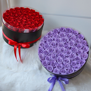 Cadeaux pour la Saint-Valentin, la fête des mères, Noël, Thanksgiving, roses éternelles préservées, longue durée (3-5 ans), vente en gros en boîte - Product Image 3