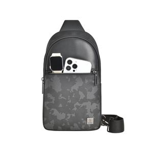 WIWUセーラム高級ビジネスカジュアルユニセックス迷彩ポリエステル + マイクロファイバーメッセンジャークロスボディショルダーバッグ - Product Image 5