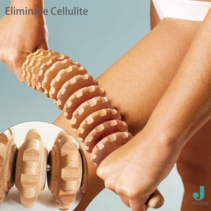 Rouleau de <span class=keywords><strong>massage</strong></span> dorsal en bois de haute qualité, fabrication OEM, 6 outils - Product Image 5
