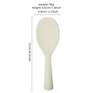 Cuillère à riz en silicone, résistante à la chaleur, antiadhésive, pour cuiseur à riz, ustensile de cuisine de qualité alimentaire - Product Image 5