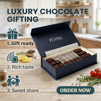 Boîtes cadeaux en chocolat personnalisées avec design gratuit, boîtes d'emballage de qualité supérieure imprimées à l'encre de soja, emballage alimentaire pour bonbons