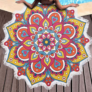 Manta de playa de microfibra personalizada de alta calidad, nuevo diseño de secado rápido, <span class=keywords><strong>tapiz</strong></span> de <span class=keywords><strong>piscina</strong></span> de baño, mantel, regalo de poliéster, toalla de playa - Product Image 6