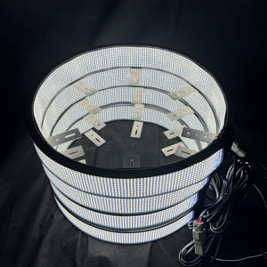 תאורת גלגלים LED לבנה 12V 20 שורות עמידה למים IP 67 למכוניות ומשאיות - Product Image 2