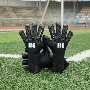Gants de football professionnels respirants très demandés, en latex, pour l'entraînement, meilleurs gants de gardien de but, sangle élastique avec injection de caoutchouc - Product Image 2