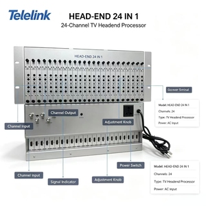 Telelink M924 Modulatore RF CATV a 24 Canali con Ingresso AV RCA e Amplificatore Combinatore per Trasmissioni Radio e TV - Product Image 1