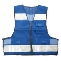 Gilet de sécurité en maille intégrale ultra-respirant, essentiel pour la prévention du crime et les patrouilles de sécurité routière | Haute visibilité et confort