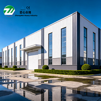 Estructura Metálica Moderna, Viga de Acero, Almacén Prefabricado, Taller Comercial, Estructuras de Acero Prefabricadas, Proyecto Llave en Mano, Más de 5 Años de Garantía
