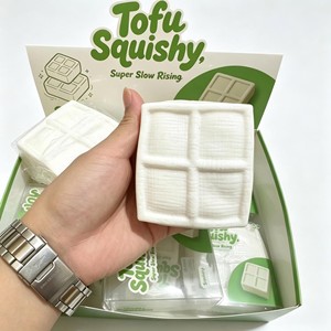 2026 Balle anti-stress souple en tofu à texture croquante, Jouet à presser ASMR, Jouets anti-stress et sensoriels, Jouets promotionnels - Product Image 3
