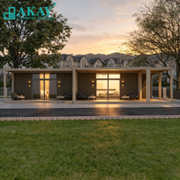 Villa préfabriquée AKAY, maisons modulaires préfabriquées, assemblage rapide, système d'eau et d'électricité dissimulé, maisons pour appartements et hôtels