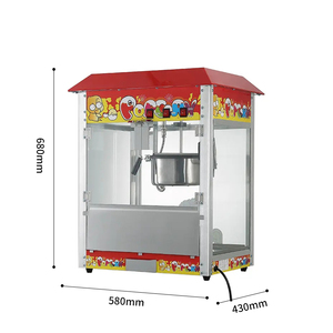 Máquina Eléctrica Automática Comercial para Hacer Palomitas de Maíz OEM/ODM Venta al por Mayor de Fábrica Nueva Condición para Uso en Panadería con Motor Central - Product Image 1