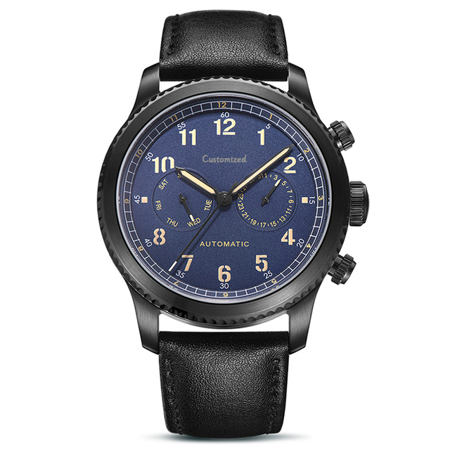 Watch Men's Sports Belt Luminous Mechanical Watch pilot Watch