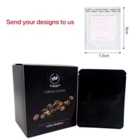 AT PACK Sac d'égouttement de café de voyage imprimé personnalisé Verser sur sac de café d'égouttement Filtre à café Boîte d'égouttement instantanée