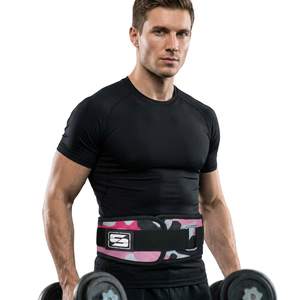 Unisex Custom Made Lightweight Soft Heavy Duty Cowhide Weightlifting <b>Belt</b> Buckle High Performance Durable Training Body Building - Product Image 1